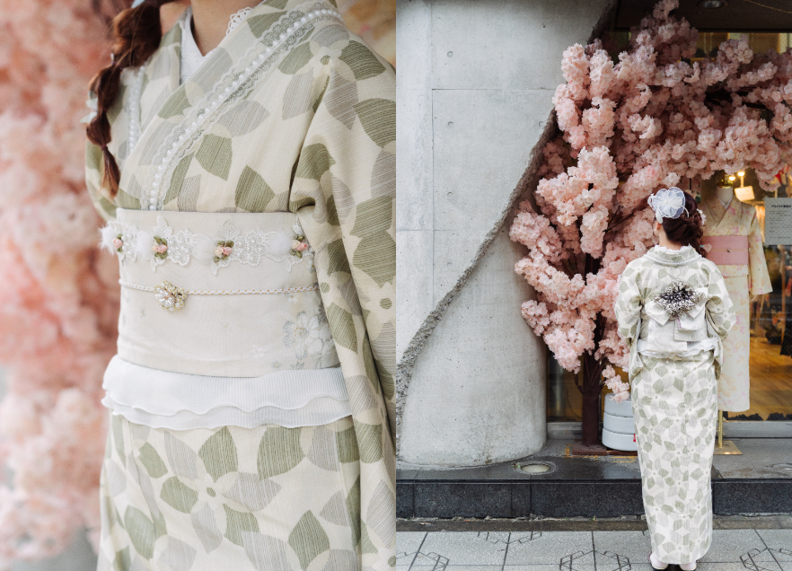 蕾絲和服 淺草和服